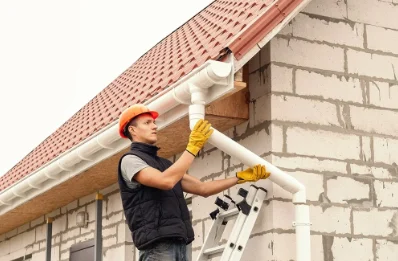 Pose et remplacement de gouttières à Vic-sur-Seille